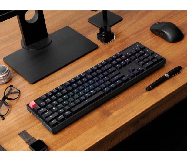 Keychron K10X Custom Mechanical SuperSwitch Red HS  RGB  Alu FullSize - 1507471 - zdjęcie 4